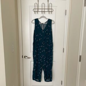 Old Navy Floral Jumpsuit
